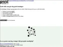 Sites similar to gnistdesign.no