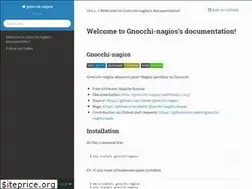 Sites similar to gnocchi-nagios.readthedocs.org