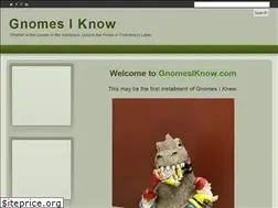 Sites similar to gnomesiknow.com