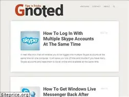 Sites similar to gnoted.com