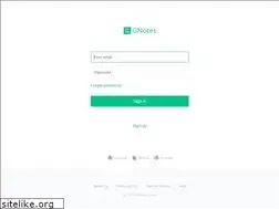 Sites similar to gnotes.me