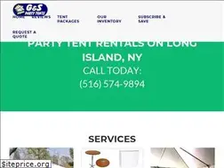 Sites similar to gnspartytents.com