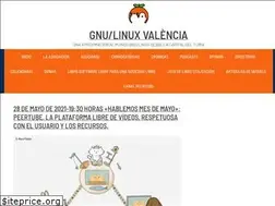 Sites similar to gnulinuxvalencia.org