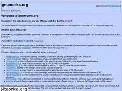 Sites similar to gnumonks.org