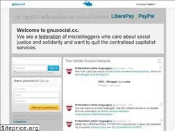 Sites similar to gnusocial.cc
