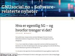 Sites similar to gnusocial.no