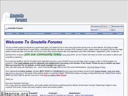 Sites similar to gnutellaforums.com