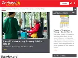 Sites similar to go-aheadsingapore.com