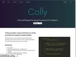 Sites similar to go-colly.org