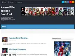 Sites similar to go-kamen-riders.blogspot.com