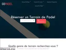 Sites similar to go-padel.fr
