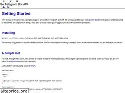 Sites similar to go-telegram-bot-api.dev
