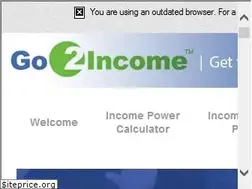 Sites similar to go2income.com