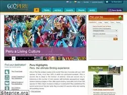 Sites similar to go2peru.travel