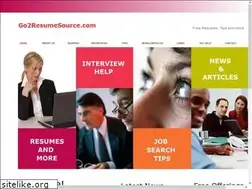 Sites similar to go2resumesource.com