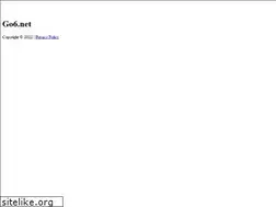 Sites similar to go6.net