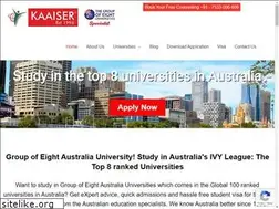 Sites similar to go8admissions.com