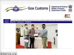 Sites similar to goacustoms.gov.in