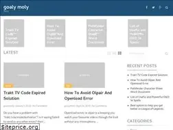 Sites similar to goalymoly.com