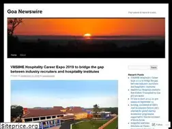 Sites similar to goanewswire.wordpress.com