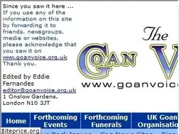 Sites similar to goanvoice.org.uk