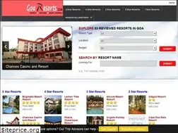 Sites similar to goaresorts.co.in