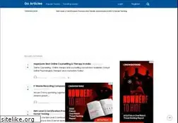 Sites similar to goarticles.info