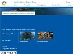 Sites similar to goatislandmarine.co.nz