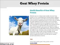Sites similar to goatwheyprotein.com