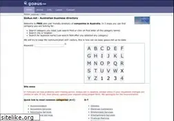 Sites similar to goaus.net