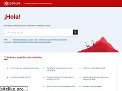 Sites similar to gob.pe