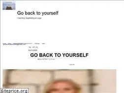 Sites similar to gobacktoyourself.com