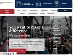 Sites similar to gobbc.edu