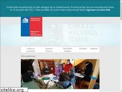 Sites similar to gobernacionosorno.gov.cl