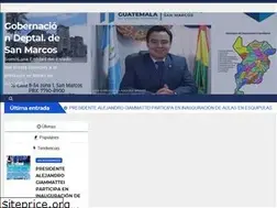 Sites similar to gobernacionsanmarcos.gob.gt