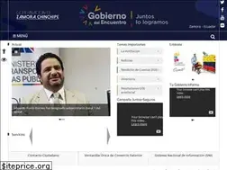 Sites similar to gobernacionzamora.gob.ec