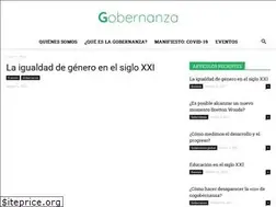 Sites similar to gobernanza.es
