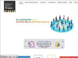 Sites similar to gobiernoabierto.gov.py