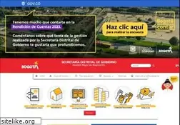 Sites similar to gobiernobogota.gov.co