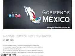 Sites similar to gobiernosmexico.com.mx