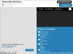 Sites similar to gobindrambrothers.com