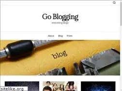 Sites similar to goblogging.net
