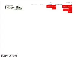 Sites similar to gobrownrice.com