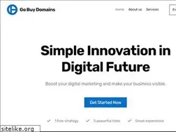 Sites similar to gobuydomains.com
