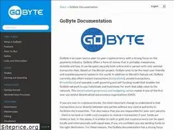 Sites similar to gobyte-coin.readthedocs.io