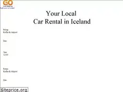 Sites similar to gocarrental.is