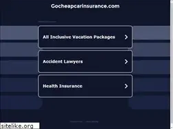 Sites similar to gocheapcarinsurance.com
