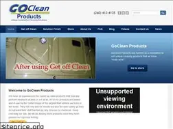 Sites similar to gocleanproducts.com