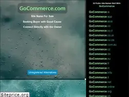 Sites similar to gocommerce.com