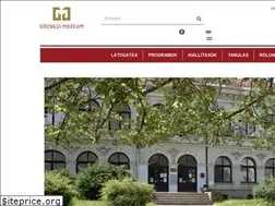 Sites similar to gocsejimuzeum.hu